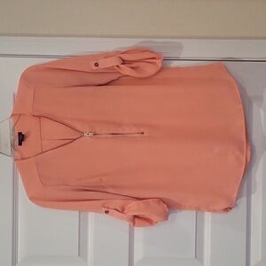 Rue 21 Zip front blouse
